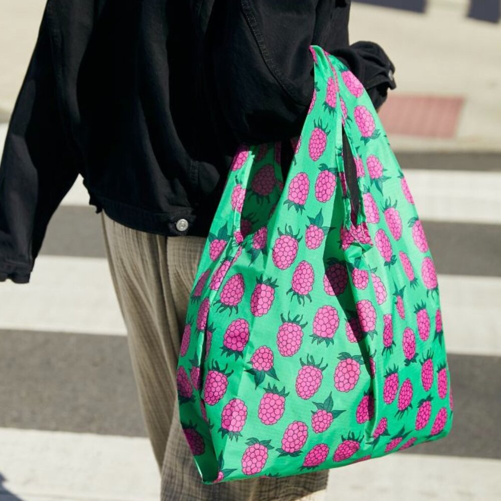 NWT Standard Baggu - Green Raspberry - Picture 3 of 5